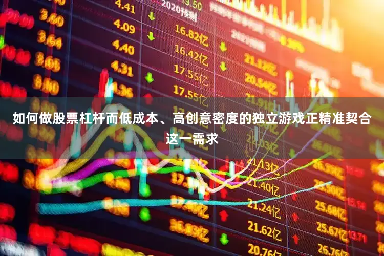 如何做股票杠杆而低成本、高创意密度的独立游戏正精准契合这一需求